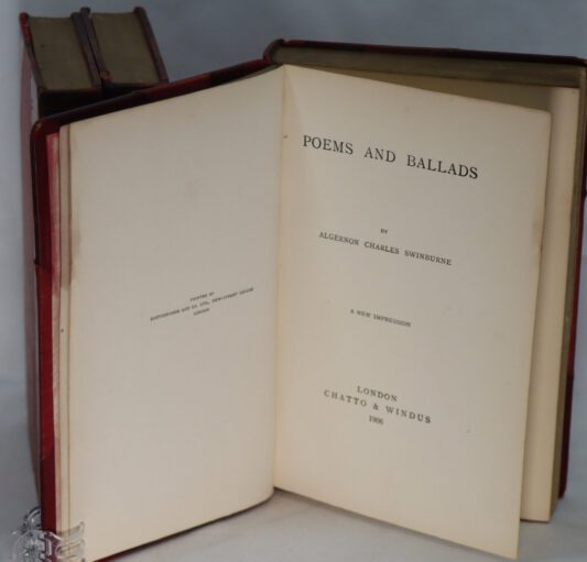 Poems and Ballads. Vols. I, II & III. - Image 5