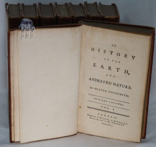 Goldsmith's History of the Earth and Animated Nature. Eight Volumes. - Image 8