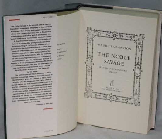 The Noble Savage. Jean-Jacques Rousseau. - Image 2