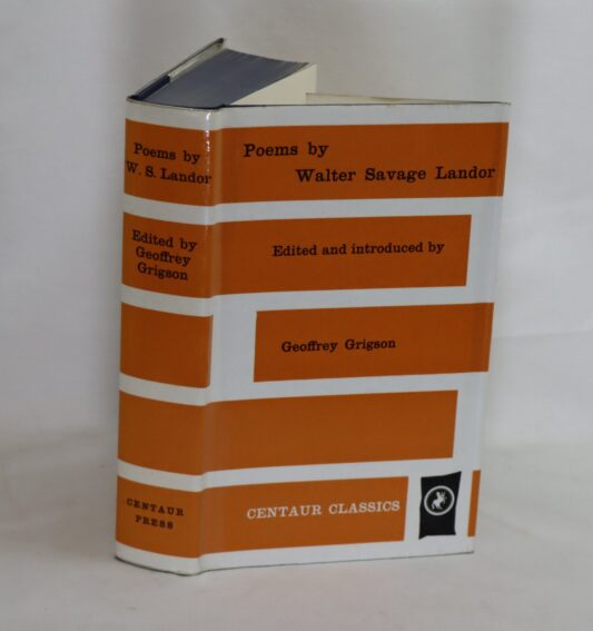 Poems by Walter Savage Landor.