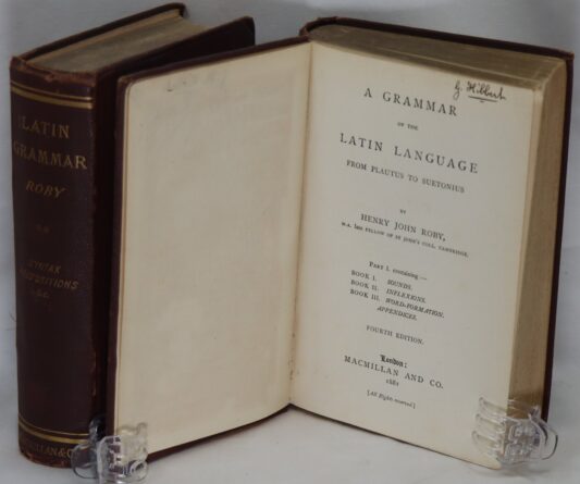 Latin Grammar. Parts I & II. - Image 4
