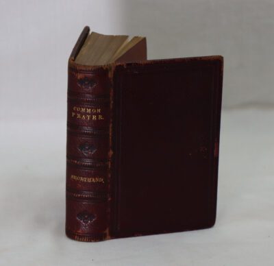 The Book of Common Prayer. ( Phonygraphy -Shorthand ).