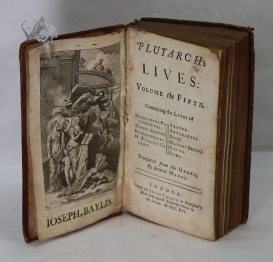 Plutarch's Lives. Volume the Fifth.