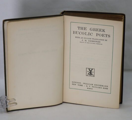 The Greek Bucolic Poets.