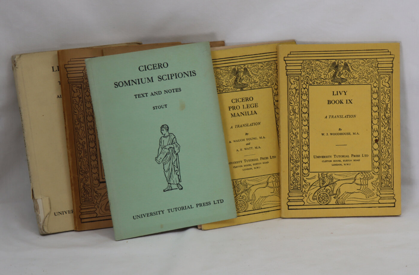 Photo of Assorted University Tutorial Press Booklets. Classics.