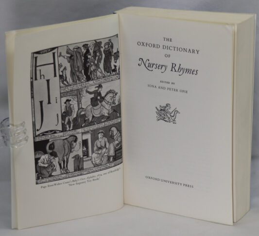 The Oxford Dictionary of Nursery Rhymes. - Image 4