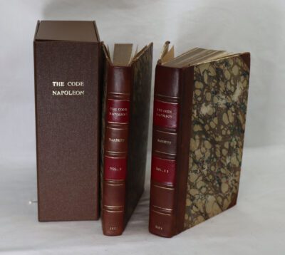 The Code Napoleon. In Two Volumes.