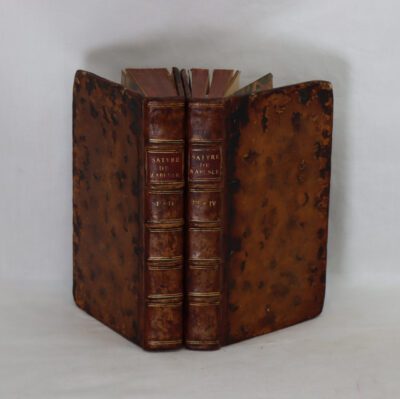 Satyres de M Rabener. Tome I-II, Tome III-IV.