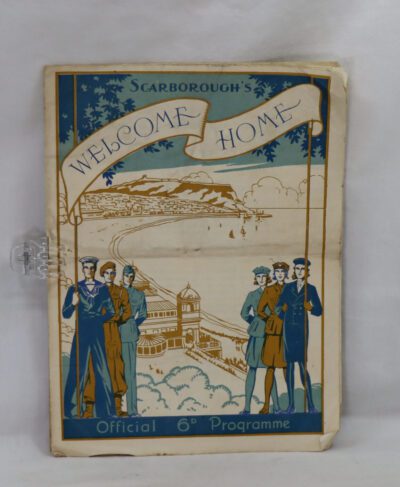 Scarborough's 'Welcome Home' VE day programme.