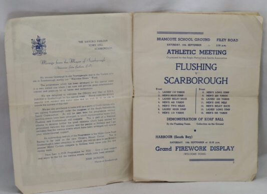 Scarborough's 'Welcome Home' VE day programme. - Image 3