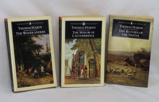 Thomas Hardy. - The Woodlanders; The Return of the Native; The Mayor of Casterbridge.