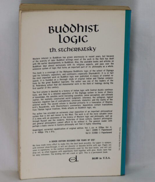 Buddhist Logic. Volume Two. - Image 2