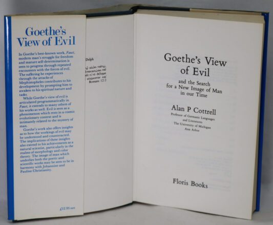 Goethe's View of Evil. - Image 2