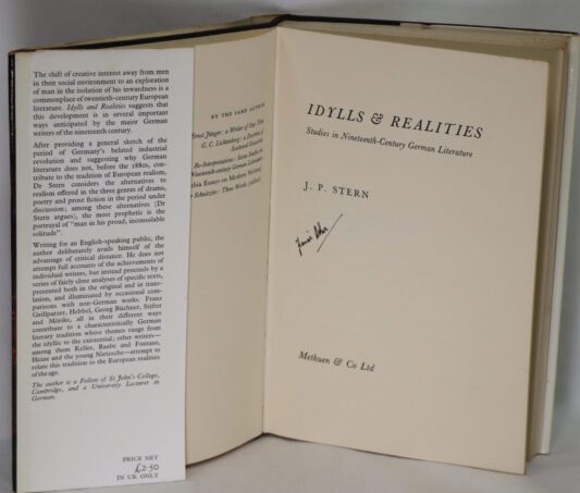 Idylls and Realities. Studies in Nineteenth-Century German Literature. - Image 2