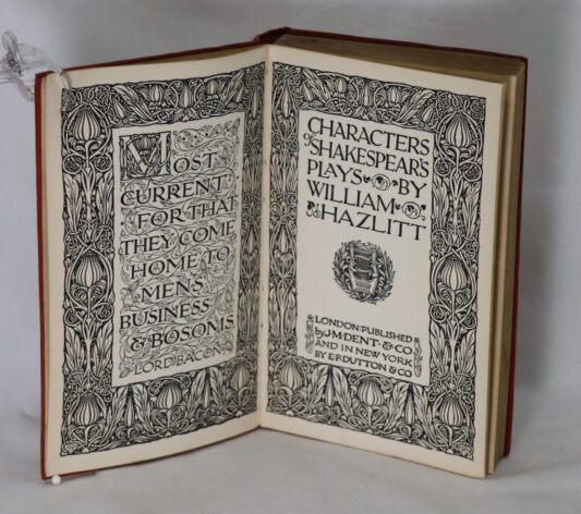 Characters of Shakespeare's Plays. - Image 3