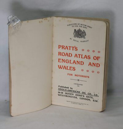 Pratt's Road Atlas of England and Wales.