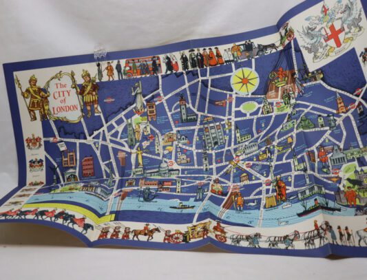 The City of London Pictorial Map. - Image 2