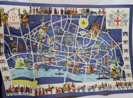 The City of London Pictorial Map. - Image 4