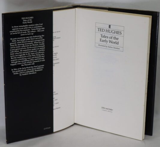 Tales of the Early World. Ted Hughes. - Image 5