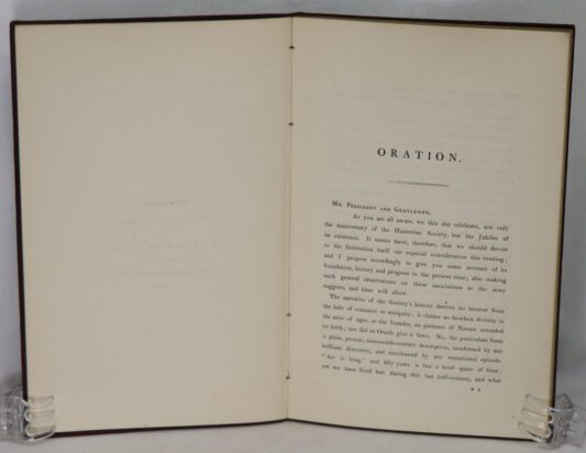 Scientific Associations. Hunterian Society's Oration. 1869. - Image 3