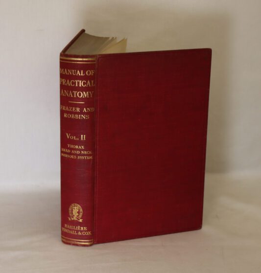 Manual of Practical Anatomy. Vol. II.
