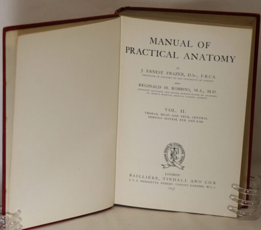 Manual of Practical Anatomy. Vol. II. - Image 4