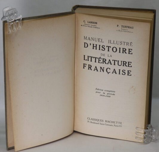 Histoire de la Litterature Francaise. - Image 5
