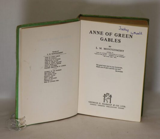 Anne of Green Gables.