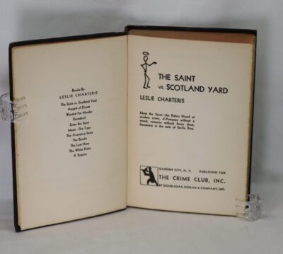 The Saint VS. Scotland Yard.