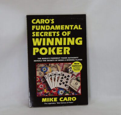 Caro's Fundamental Secrets of Winning ar Poker.