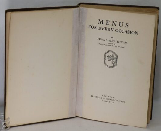 Menus for Every Occasion. - Image 2