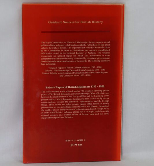 Papers of British Diplomats. 1782 -1900. - Image 2