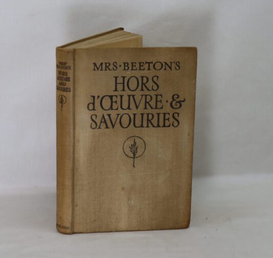 Mrs Beeton's Hors d'Oeuvre & Savouries.