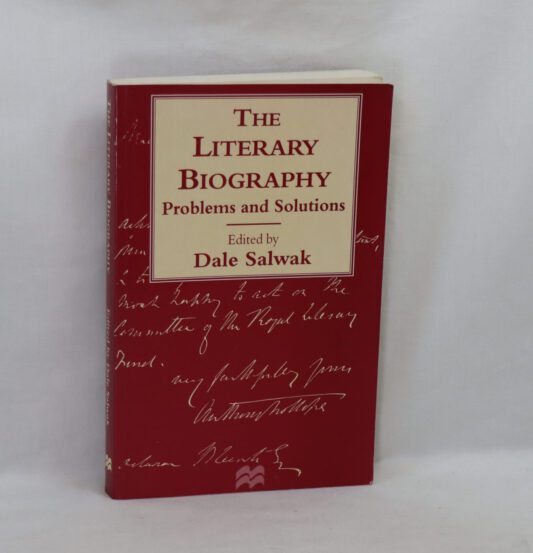 The Literary Biography. Problems and Solutions.