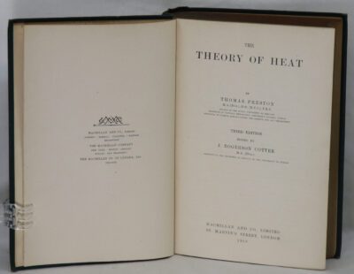 The Theory of Heat.