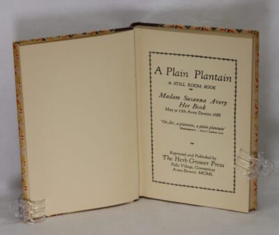 A Plain Plantain.