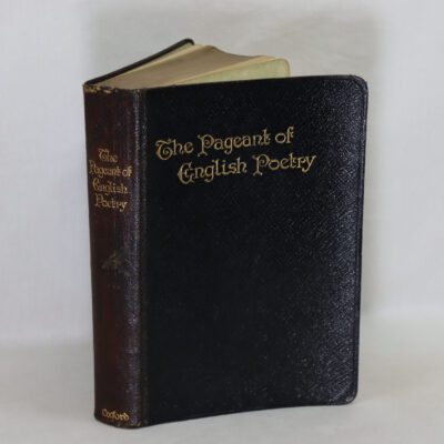The Pagent of English Poetry.