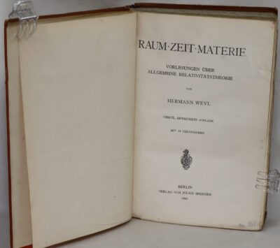 Raum, Zeit, Materie.