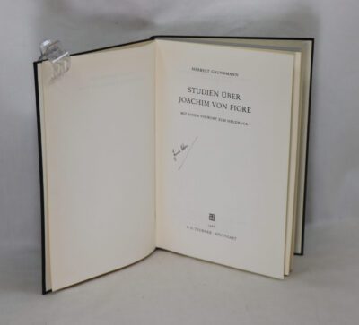 Studien Uber Joachim Von Fiore.