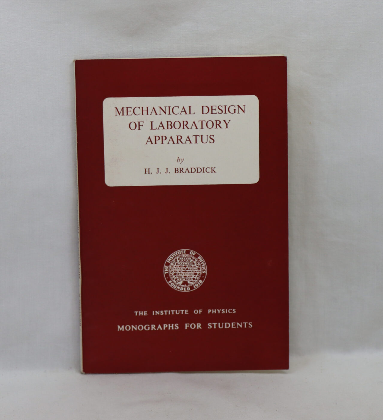 Photo of Mechanical Design of Laboratory Apparatus.