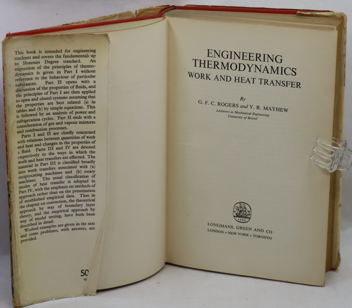 Engineering Thermodynamics Work and Heat Transfer. - Image 3