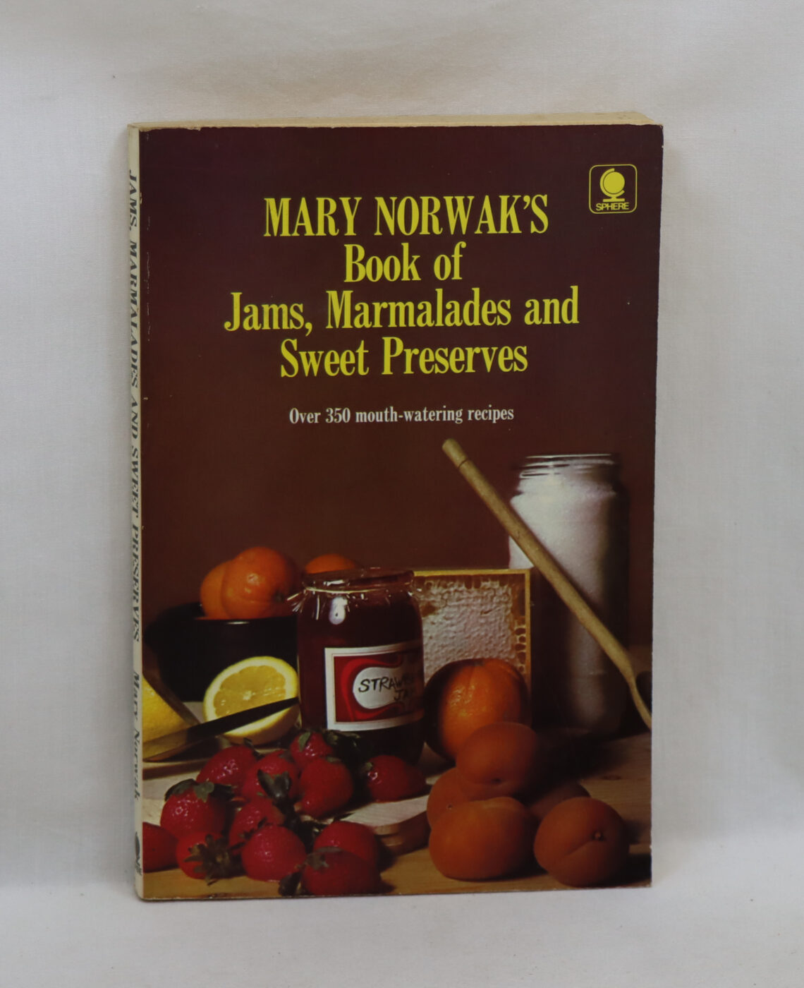 Photo of Mary Norwak’s Book of Jams, Marmalades and Sweet Preserves.