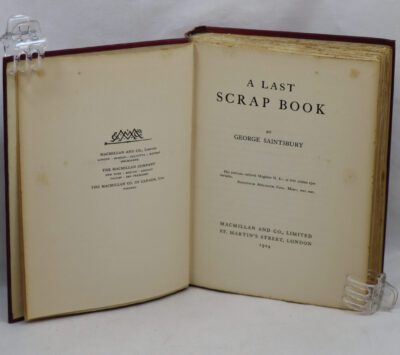 A Last Scrap Book.