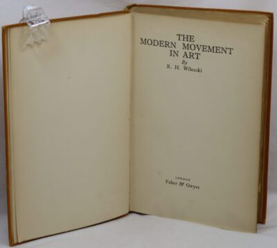 The Modern Movement in Art.