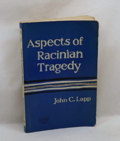 Aspects of a Racinian Tragedy.