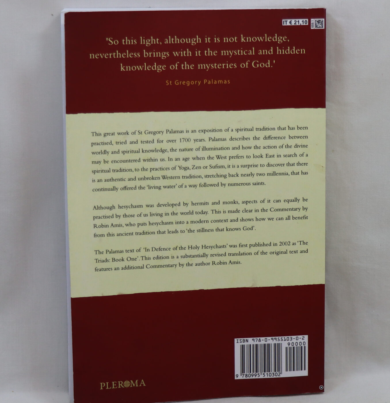 Holy Hesychia. Saint Gregory Palamas. - Image 2