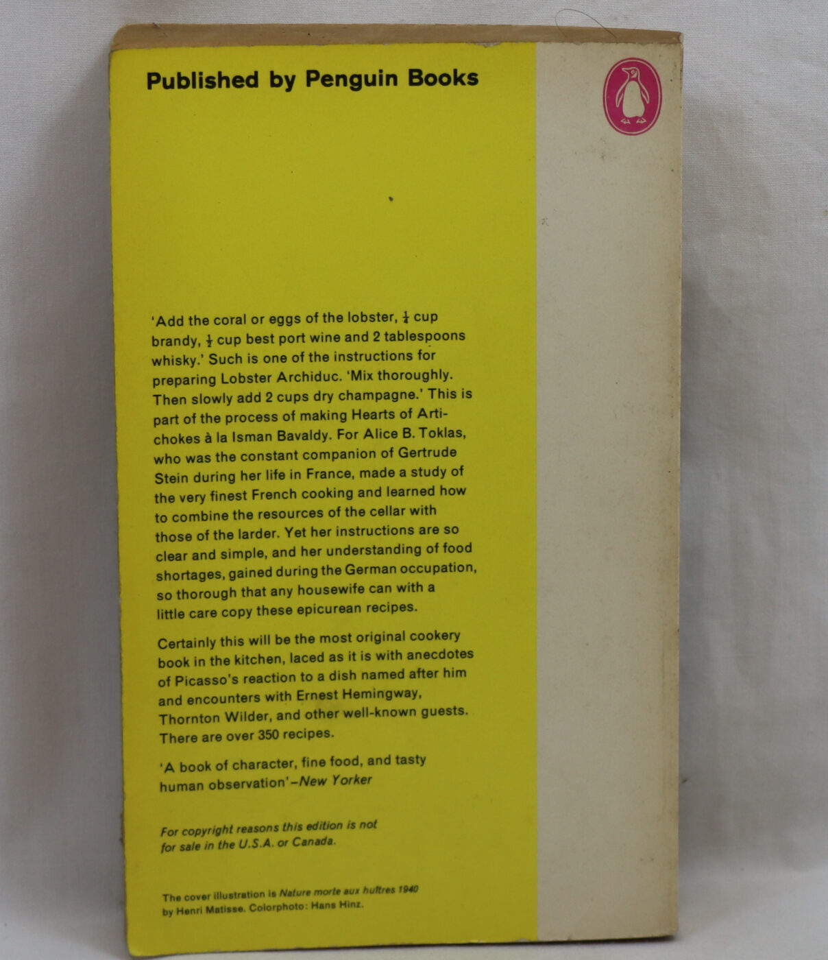 The Alice B Tolkas Cook Book. - Image 3