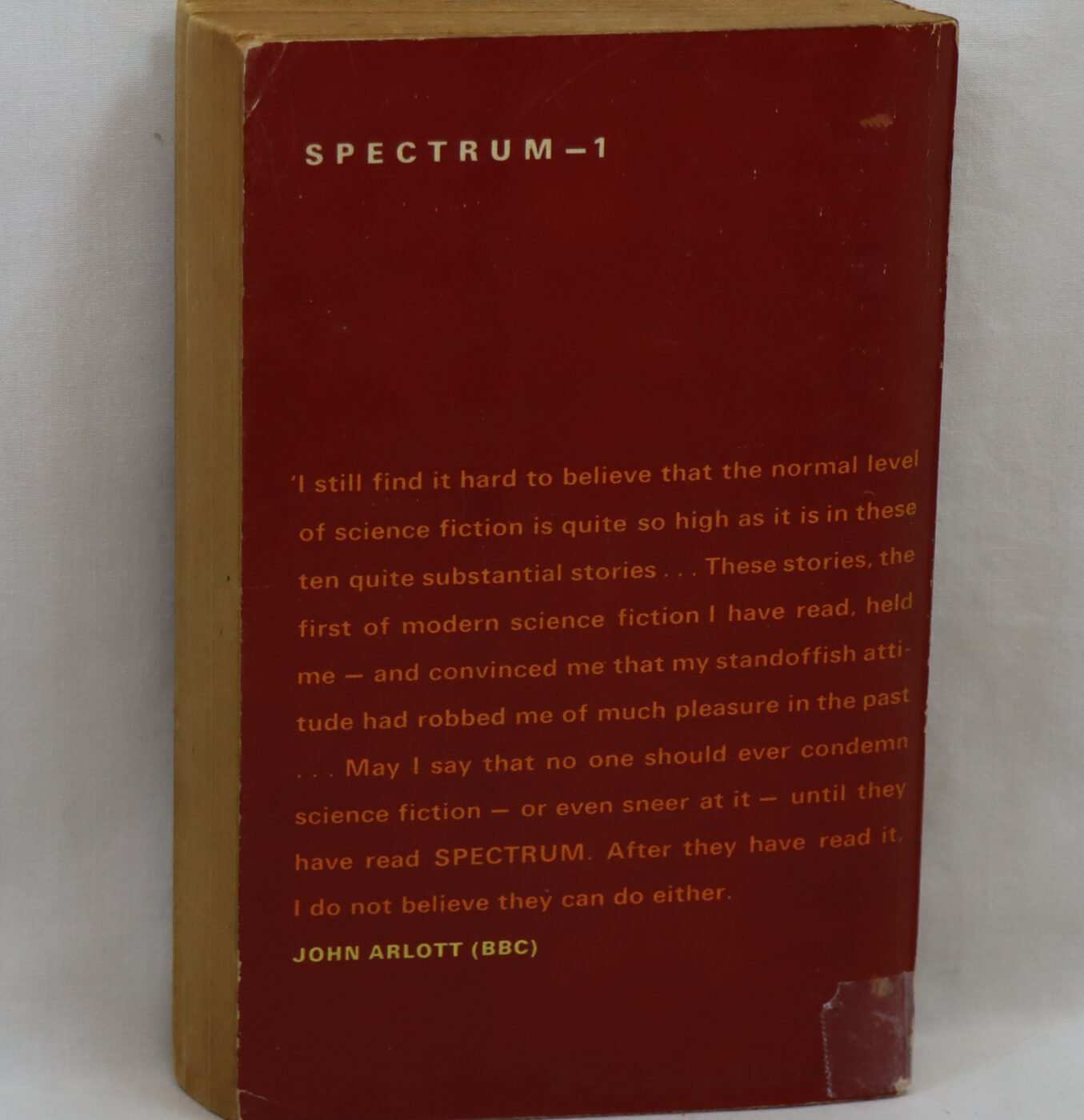 SPECTRUM 1: An anthology of Science Fiction. - Image 2