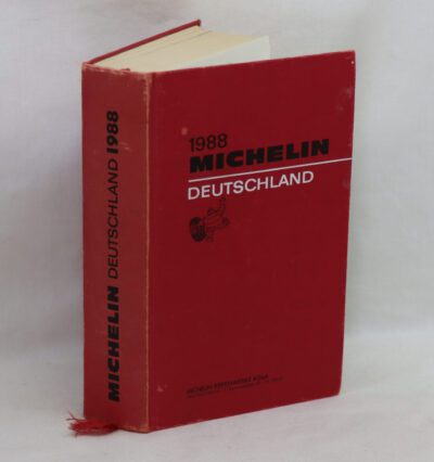 Michelin Guide. 1988. Deutschland.
