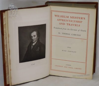 Wilhelm Meister's Apprenticeship and Travels.